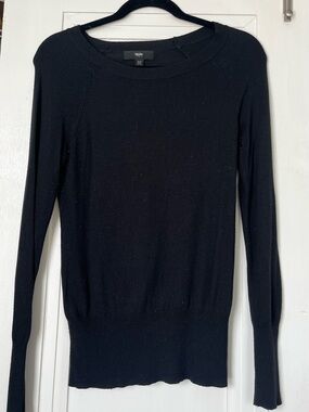 Mossimo Supply Co. Black Crewneck Sweater